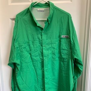XL Mens Columbia Button Up Shirt #2